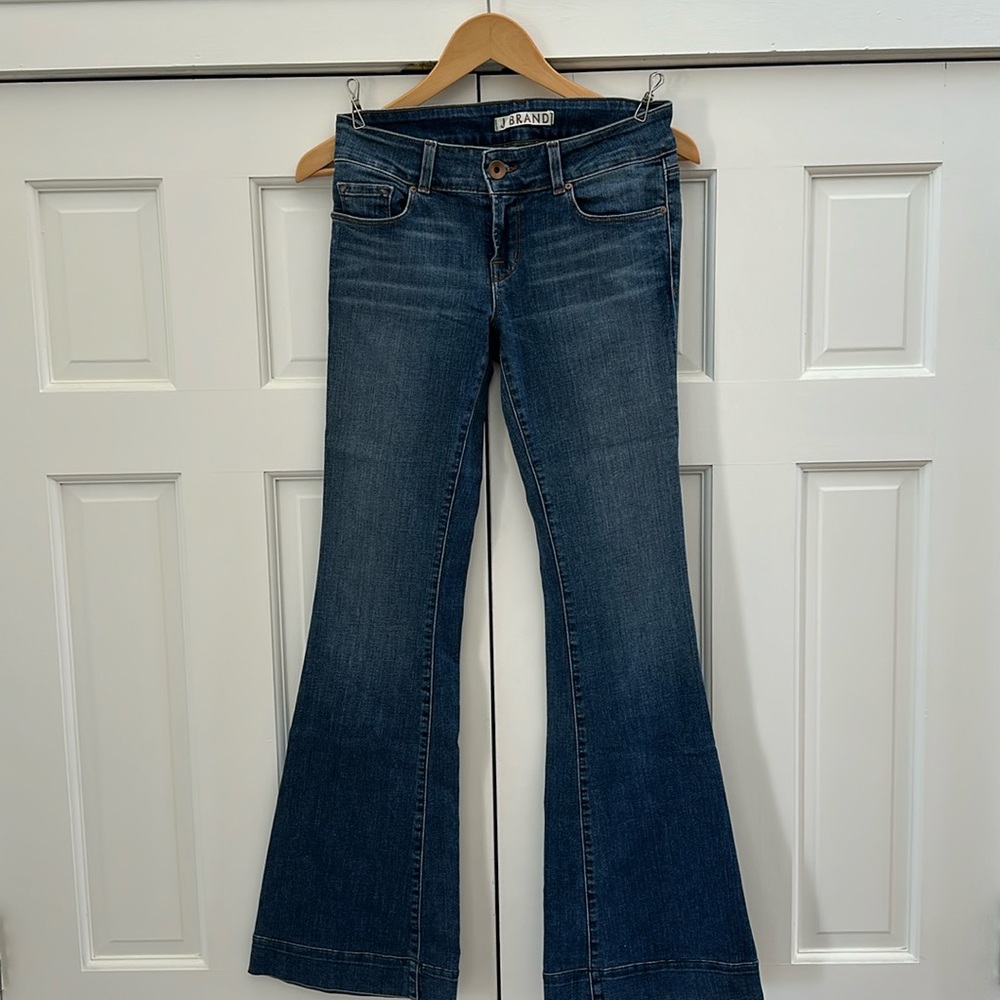 J Brand flare denim “Love Story”